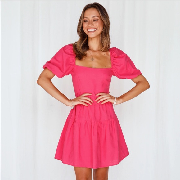 Hello Molly Dresses & Skirts - Hello Molly Best Weekend Dress Pink